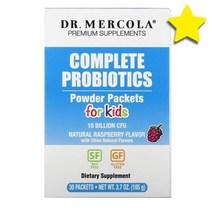 닥터머콜라 어린이 키즈 칠드런 프로바이오틱스 유산균 Probiotics 파우더 가루 분말 팩 라즈베리 100억 CFU 30팩 각 35g, MCL01198