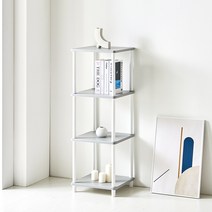 국내생산 직접생산 이그니스 400-4단 조립식 렌지대 수납장 밥솥 선반, 400-4단 그레이