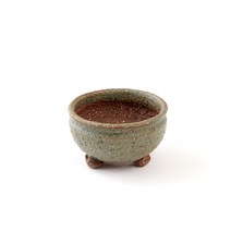 옹기화분 숨쉬는옹기 분갈이 화분 및 용품, 57.옹기 삼발 원형 화분-소형