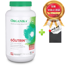 캐나다 체리 추출물 Goutrin 통풍 영양제 390mg+정품보증서 오가니카 캐나다 직배송, 1개, 60캡슐