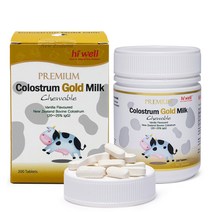 하이웰 골드 초유 120정 1통/ 성인초유 뉴질랜드, 바닐라향, 1통