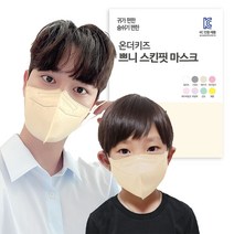 쁘니 컬러 스킨핏 마스크 시원한 3중 필터 국산 새부리형 25매, 베이지, 94용필터사용 중형 (14세-성인여성 권장)