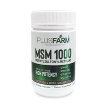 Plusfarm 플러스팜 뉴질랜드 식이유황 MSM 1000mg 120베지캡슐, 1개