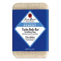 [해외정품] Jack Black Turbo Body Bar Scrubbing Soap, NO_COLOR_6 oz