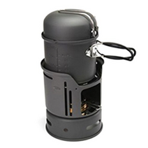 프랑스군반합 독일 캠핑 티타늄 프랑스군식기 캠핑쿡 밀리터리 도시락 취사가능 초경량, 1개