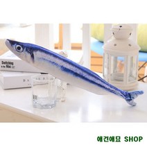 생선인형 캣닢향 리얼피쉬 캣토이 고양이기르기 고양이용품 고양이물품, 1개, 대