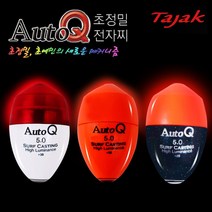 [TAJAC]TAJAC 오토큐 초원투 전자찌 전자구멍찌 원투전용찌 밤 낚시 JP://JP2D65AA 오토큐 전자찌 낚시 구멍찌 V, 화이트레드2.0호
