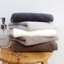 송월타월 호텔수건 크러쉬 150g 30수 면사, 진갈색, 15개