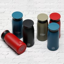 심플키친 핫 앤 콜드 텀블러 SK-039, 블랙, 350ml