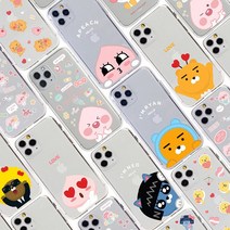 카카오프렌즈 갤럭시A12 카카오 프렌즈 투명 젤리 케이스 A125