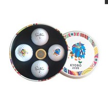 쭈bhnj__세인트나인 X 4구 TIN-111(인쇄비별도) 디자인골프공 선물세트 용세트 필드용 선물용♥hopenjoy!, ♥hopenjoy!컬러, 은장