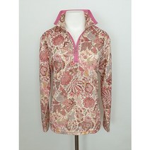 할머니옷 엄마옷 중년여성 국산 반집업 카라 꽃무늬 긴팔티 봄가을 면 100% 60대 70대 80대 90대 66 ~ 99 엄마네옷장