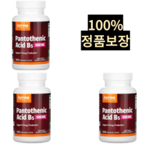 자로우포뮬러스 판테토산 비타민B5 500mg 100베지캡슐