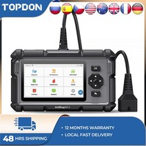 자동차 스캐너 차량 점검기 진단기 TOPDON-ArtiDiag500S OBD2 코드 리더 스캔 도구 엔진 ABS SRS 진단 오일 재설정 BMS DPF DIY 용 무료 업그레이드, AD500s OBD2