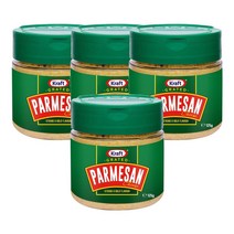 크래프트 그레이티드 파마산 치즈 치즈 125g Kraft Grated Parmesan Cheese Cheese, 4팩, 4개