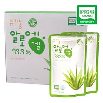 거제 유기농 알로에겔99.9 (100mlx10팩) 마시는 알로에, 1000ml, 1개