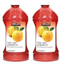 커클랜드 시그니춰 홍자몽주스 2.84L 4개세트 코스트코 대용량, 커클랜드 시그니춰 홍자몽주스 2.84Lx2