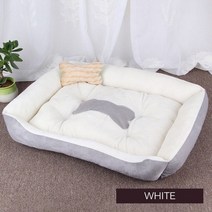 이케아 고양이 강아지 침대 방석 dog bed mat kennel soft dog 강아지 애완 동물 용품 nest for small medium dogs winter 집 152, 하얀, xs 40cmx 27cm x15cm