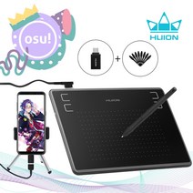 드로잉 패드 액정 타블렛 전자 노트 huion h430p 그래픽 디지털 태블릿 서명 펜 태블릿 osu 게임 태블릿배터리 없는 스타일러스 펜 포함, 협력사, 검은 색