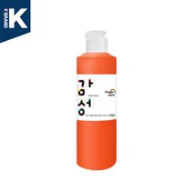 감성물감 250ml 낱색 스노우키즈 핑거페인트 유아물감 촉감놀이 물감놀이 미술놀이, 1개, 감성물감250ml(주황)