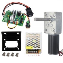 웜기어 베벨기어 저속모터 감속기 5840-31ZY 12V 24V DC 모터 반전 감속 자동 잠금 확장 샤프트 고 토크 웜, 04 12V 40rpm_04 Package D