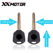 잠금장치 도난방지 오토바이 자전거 바이크 오토바이 포경 키 혼다 400 VTR250 VTE JDE -1 JDE250 Hornet, 05 12PCS Red Left