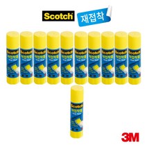 3M 스카치 재접착풀 14g, 11개
