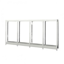 인스틸랙 중량랙 타입 2단 4열 조합형 3650X450X1200, (900X4)=3650, 450, 2100