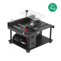 충전체인톱 충전식전기톱 전기톱 미니 테이블 데스크탑 커터 목공 벤치 수제 취미 모델 공예 도구 목재 아크릴 절단, 2.TYPE 1With Bevel Cut - EU