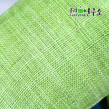 [쿠리연구소] 녹색6모음 모시원단 15cm 모시조각보 여름천 한복 규방공예 자투리원단, GN2_연녹색