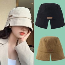 사은품 증정+ 버킷햇 긴챙 벙거지모자 샘플 샤프 컷 모자5011