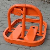 주차금지 차단 지정주차 철제 표지판 잠금장치, 이중 잠금 버전 6kg + 나사 반사 스티커