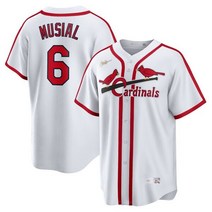 [해외] 나이키 저지 유니폼 MLB Stan Musial 세인트루이스 카디널스 홈 쿠퍼스타운 컬렉션 플레이어 저지 화이트 792273