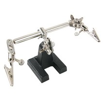 인두용품 납땜용 보조기 악어클립 고정형 PK839, 1개