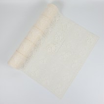 [신박한 잡화] 북유럽스타일 B형 방수코팅 레이스깔개 장식장레이스 - C타입 아이보리 장미사각, 180cm