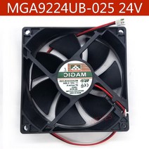 컴퓨터 부품 MGA9224UB-025 24V 0.48A 9025 9CM 인버터 냉각 팬, 한개옵션0