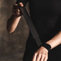 런투 손목보호대 코닉스 싱글 손목테이핑 테이핑보호대, 블랙, 1개