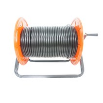 호스릴 고압 엔진 분무기 살수기 13mm 농약 호스 50m, 13mm × 1M 연결호스 추가, 호스릴 大 + 13mm X 50m조립
