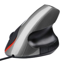무선 버티컬 마우스 유선 무소음 블루투스 컴퓨터 pc 노트북을위한 수직 광학 usb 인체 공학적 디자인 손목 치유, 지