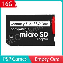 Psp 게임용 메모리 스틱 16GB/32GB/64GB/128GB HG PSP 1000/2000/3000 MS 프로 듀오 실제 전체 용량 HX 카, 05 Package 5