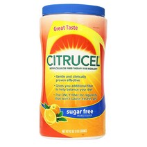 Citrucel Methylcellulose Fiber Therapy for Regularity 시트루셀 메틸셀루로즈 화이버 테라피 파우더 오렌지맛 42oz(1.191kg)