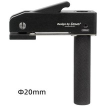 새로운 목공 데스크탑 빠른 작동 홀드 다운 클램프 데스크탑 클립 목공 벤치 용 빠른 고정 클립 19/20MM 개, 단품1개 20mm A