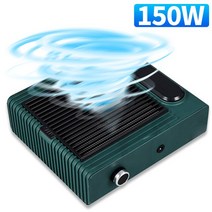 네일흡진기 필터 집진기 먼지 가루 고출력 흡입 청소 150W 고출력 네일 먼지 수집기 진공 청소기 휴대용 진, 03 Green_02 EU Plug