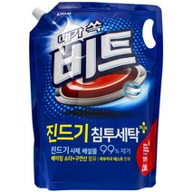 UWZ814372라이온 때가쏙비트 일반 진드기 침투세탁 리필 2.0L, 1