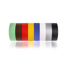 골든트리 강력접착 칼라 면 테이프 무광 50mm x 50M 패브릭 청 테이프, 보라색 무광 50mm x 50M