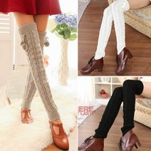 겨울 골프 레그 워머 꽈배기 니삭스 토시 패션 롱삭스 저렴한선물 레그 만원이하선물 오버니삭스