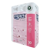 리빙데코 30m 3겹 30롤x1팩~3팩/케이에이치커머스, 30롤x1팩