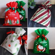 크리스마스 부직포 포장지 어린이집 선물포장 책포장지 포장봉투, A15 홀리 심볼