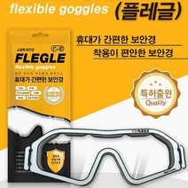 [세신철물점] 플레글 고글형 보안경 FLEGLE, 1개