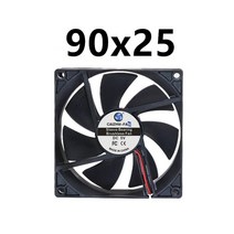 브러시리스 모터 냉각 팬 저소음 40MM 120MM 2 핀, 12 9025_03 24V